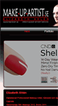 Mobile Screenshot of make-up-artist.se